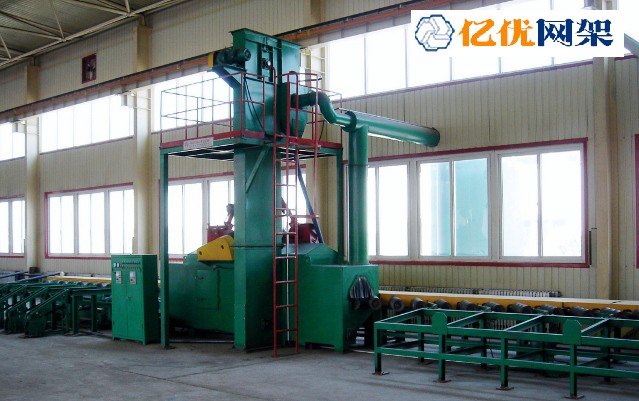 万源网架抛丸车间